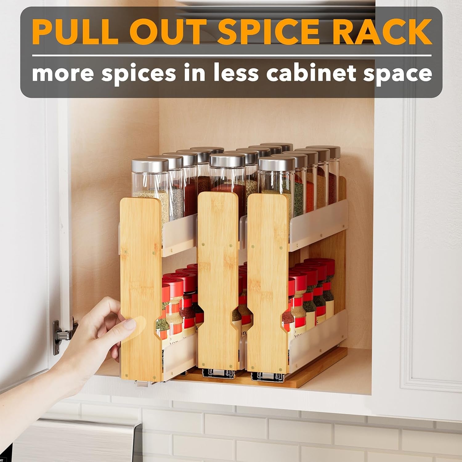 bamboo-pull-out-spice-rack-organizer-for-cabinet-heavy-duty-slide-out-seasoning-kitchen-pantry-sliding-vertical-organization-7-6-wide-3-drawers2-wide-2-tier-natural