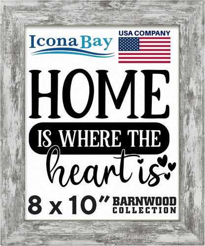 8X10 Pony Gray Picture Frame - Barnwood Collection6