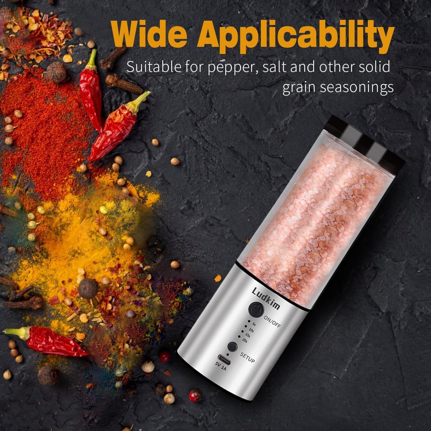 electric-salt-and-pepper-grinder-240ml-large-capacity-rechargeable-automatic-salt-and-pepper-shakers-with-5-20s-timer-led-adjustable-coarseness-kitchen-appliances-birthday-gifts-for-women-men
