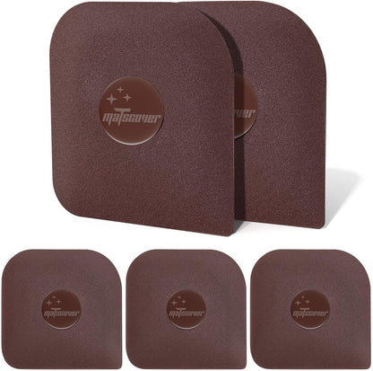 Pan Scraper, 5 Pcs Pot & Dish Scraper Plastic, Sturdy Scraper Kitchen Tool | Pot Scraper Non Scratch for Cast Iron, Pot and Pan Cleaning, Food Scraper for Dishes, Home & Apartment Essentials1