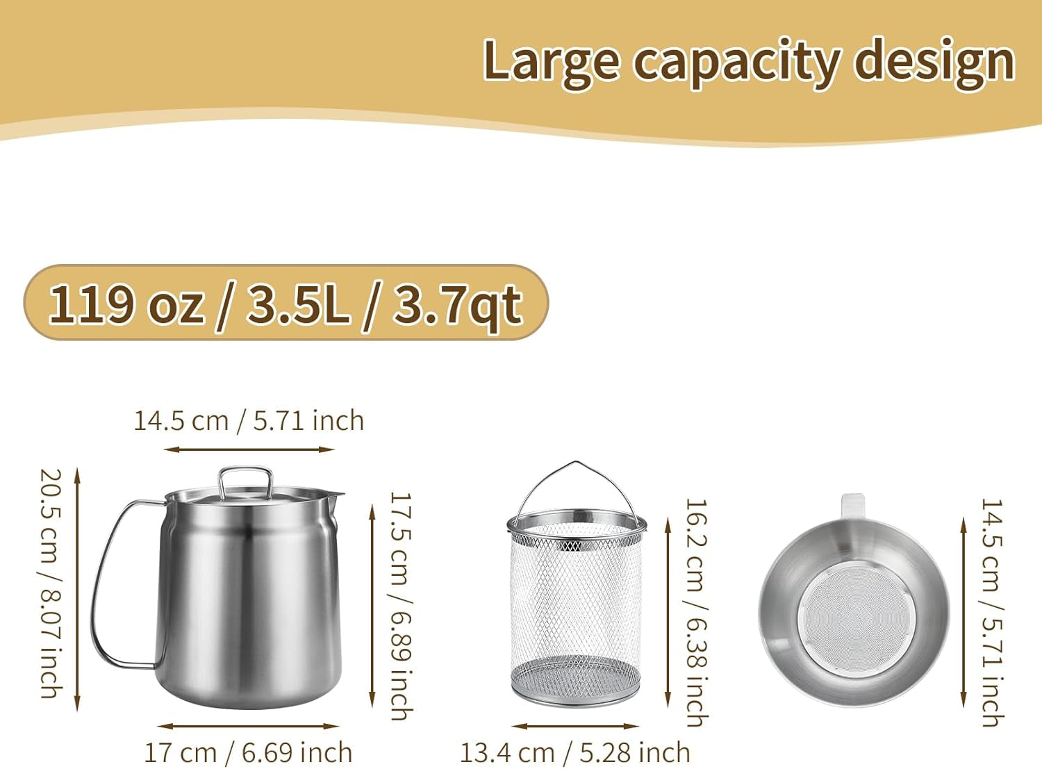 119oz-304-stainless-steel-deep-fryer-pot-with-basket-strainer-large-capacity-bacon-grease-container-for-kitchen-frying-cooking-camping-oil-filter-container-dishwasher-safe-119oz-3-5l-3-7qt