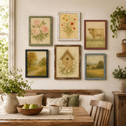 11X14 Rustic Farmhouse Picture Frame, Distressed White, 1 Pack7