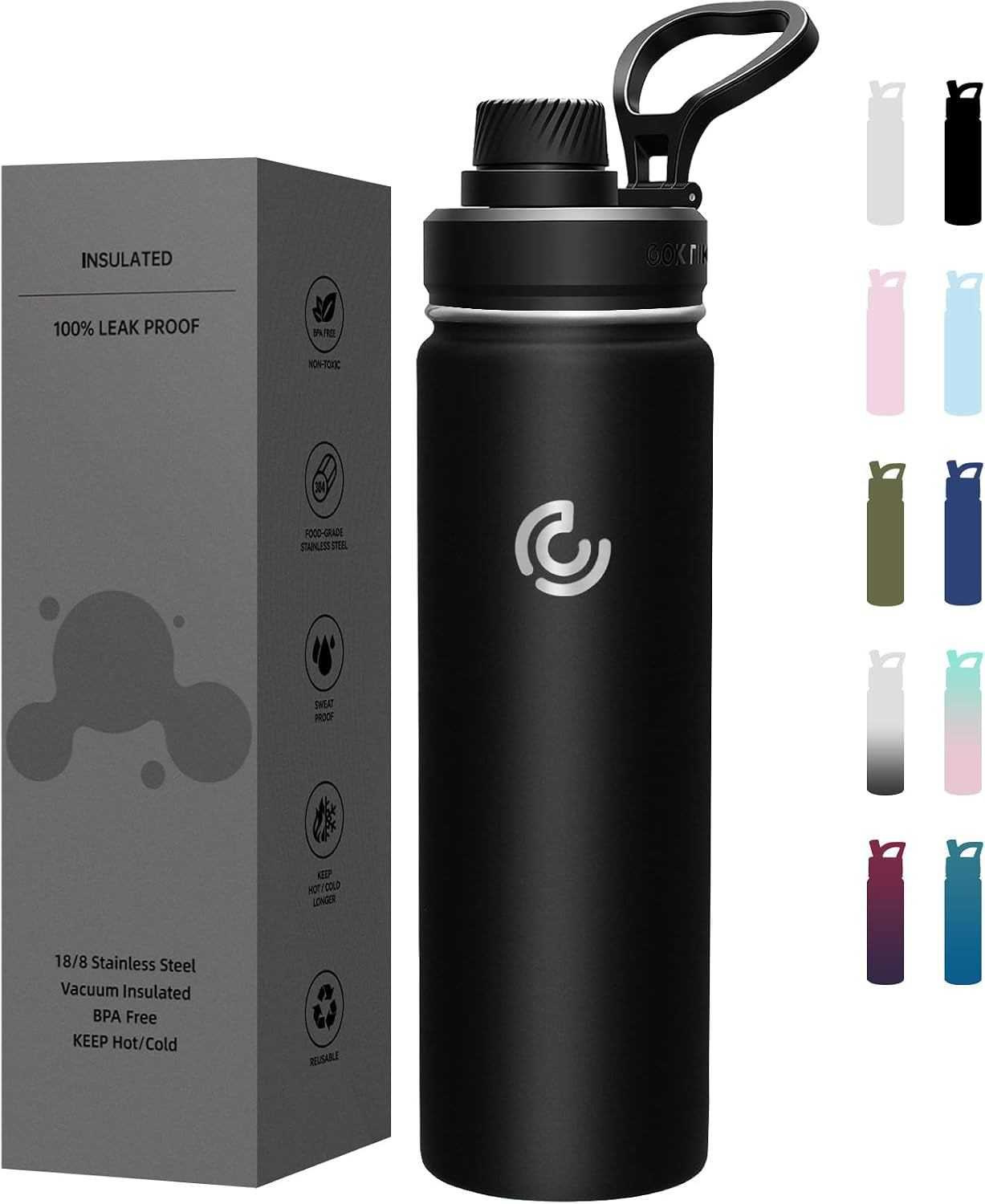 sports-water-bottle-22oz-insulated-water-bottle-with-handle-stainless-steel-simple-modern-suitable-for-travel-school-boy-girlblack