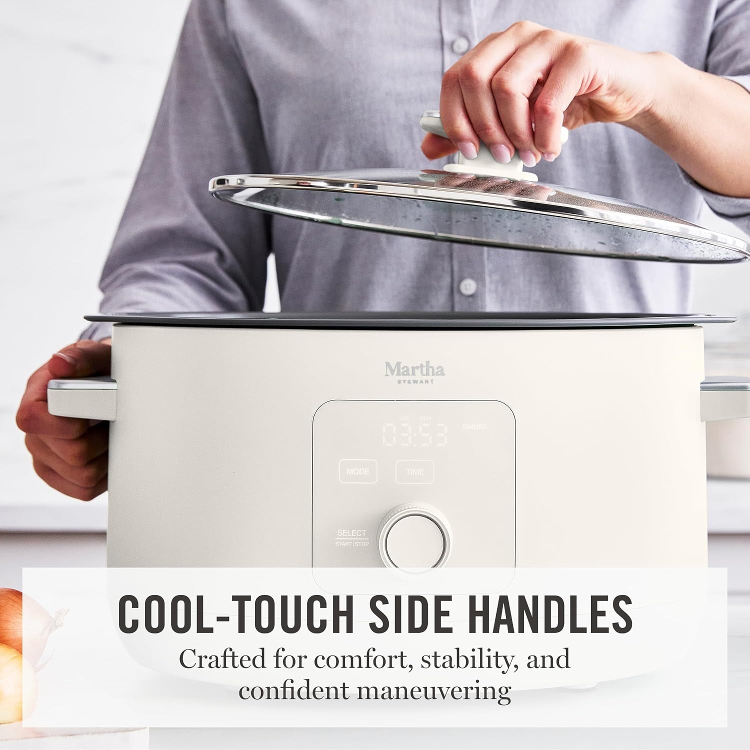 8-quart-slow-cooker-ceramic-nonstick-crock-linen-cream-6-modes-delay-timer-keep-warm-dishwasher-safe-bowl-glass-lid-stovetop-oven-safe-removable-pot-simmet-reheat-warm