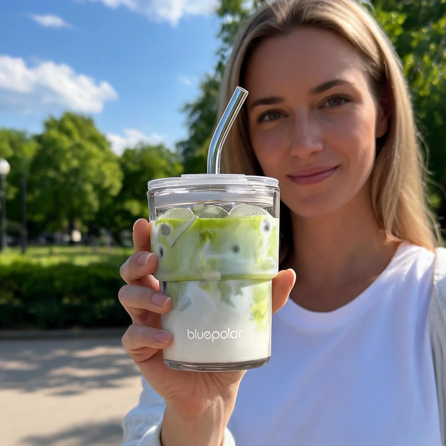 13oz-400ml-iced-coffee-cups-with-lids-and-straw-sealed-carry-on-thick-wall-glass-matcha-tumbler-for-juice-water-late-tea-fits-car-cup-holders-for-office-gymaurora-white
