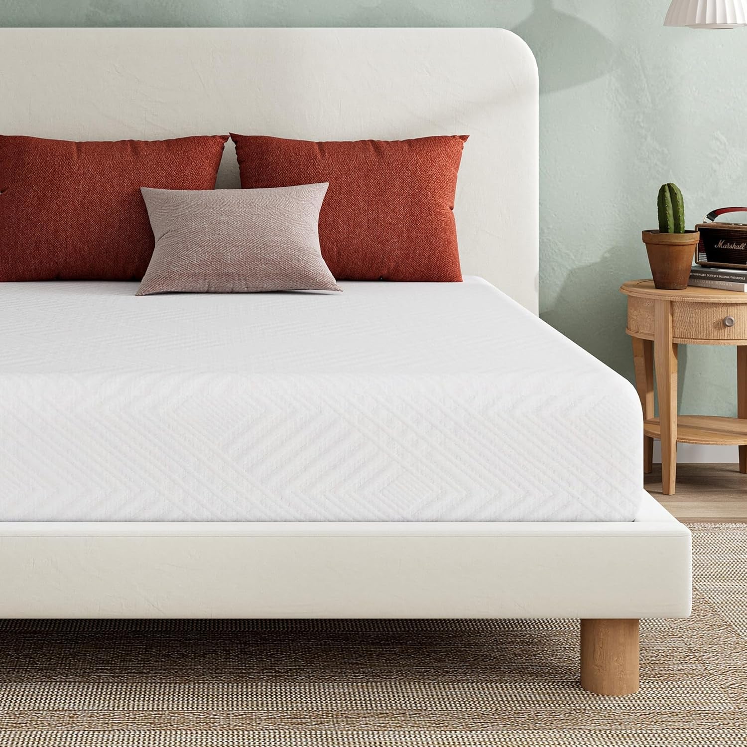 ego-6-inch-full-memory-foam-mattress-green-tea-cooling-gel-medium-firm-certipur-us-certified-double-mattress-54x75-white