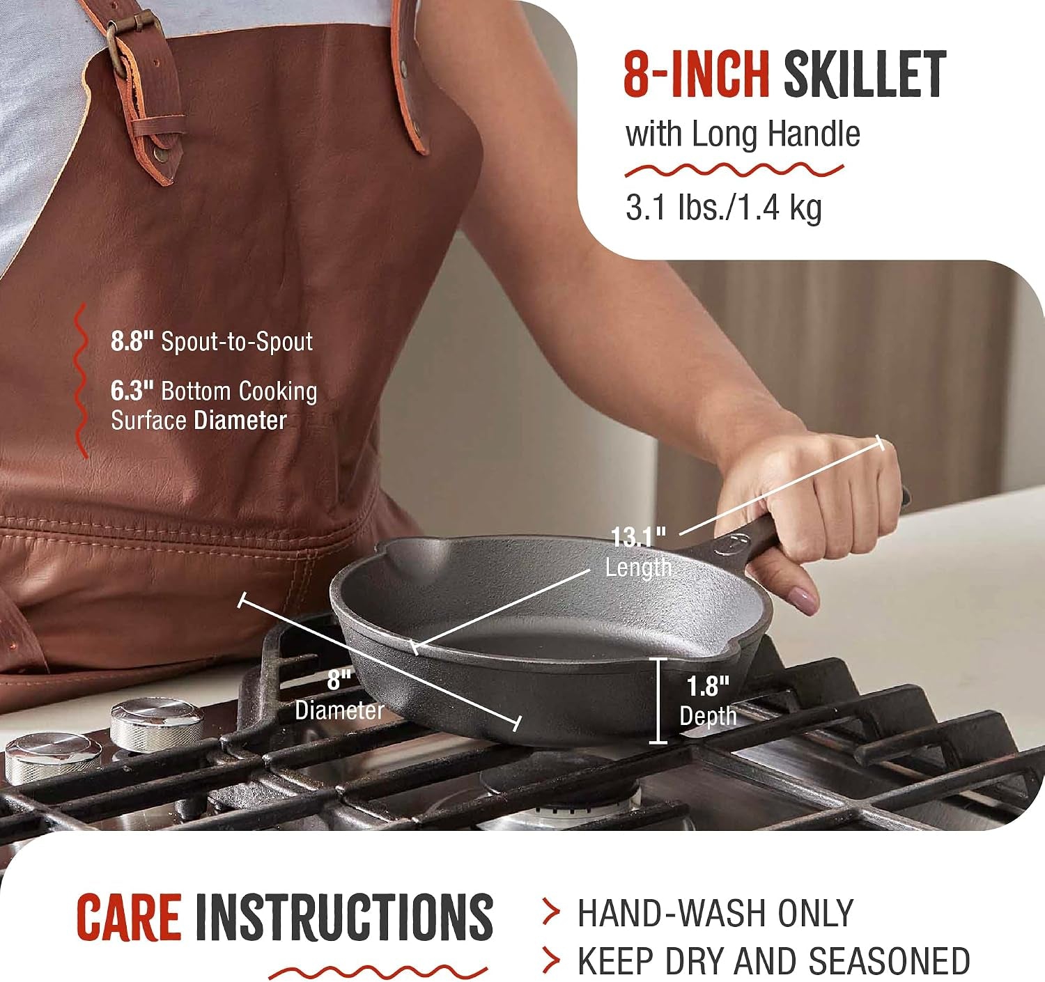 8-inch-cast-iron-skillet-pre-seasoned-cast-iron-frying-pan-with-long-handle-made-in-colombia