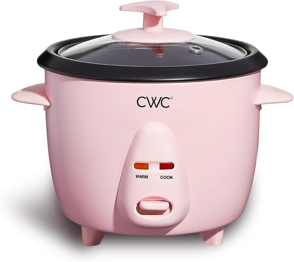 6 Cup Rice Cooker 300W - Effortless Cooking and Perfectly, Cooks 3 Cups of Raw Rice for 6 Cups of Cooked Rice, Pink1