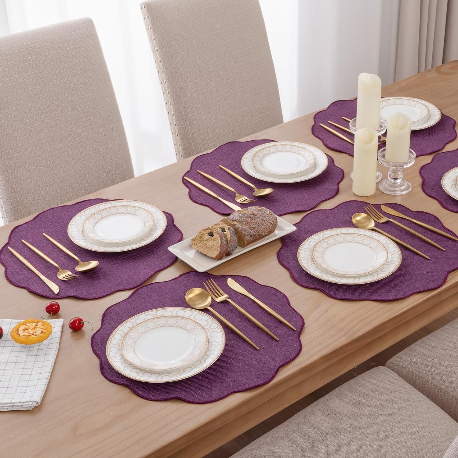 scalloped-round-placemats-set-of-6-polyester-linen-blend-15-inch-washable-non-slip-place-mats-easy-clean-heat-resistant-table-mats-for-kitchen-dining-table-decor-purple