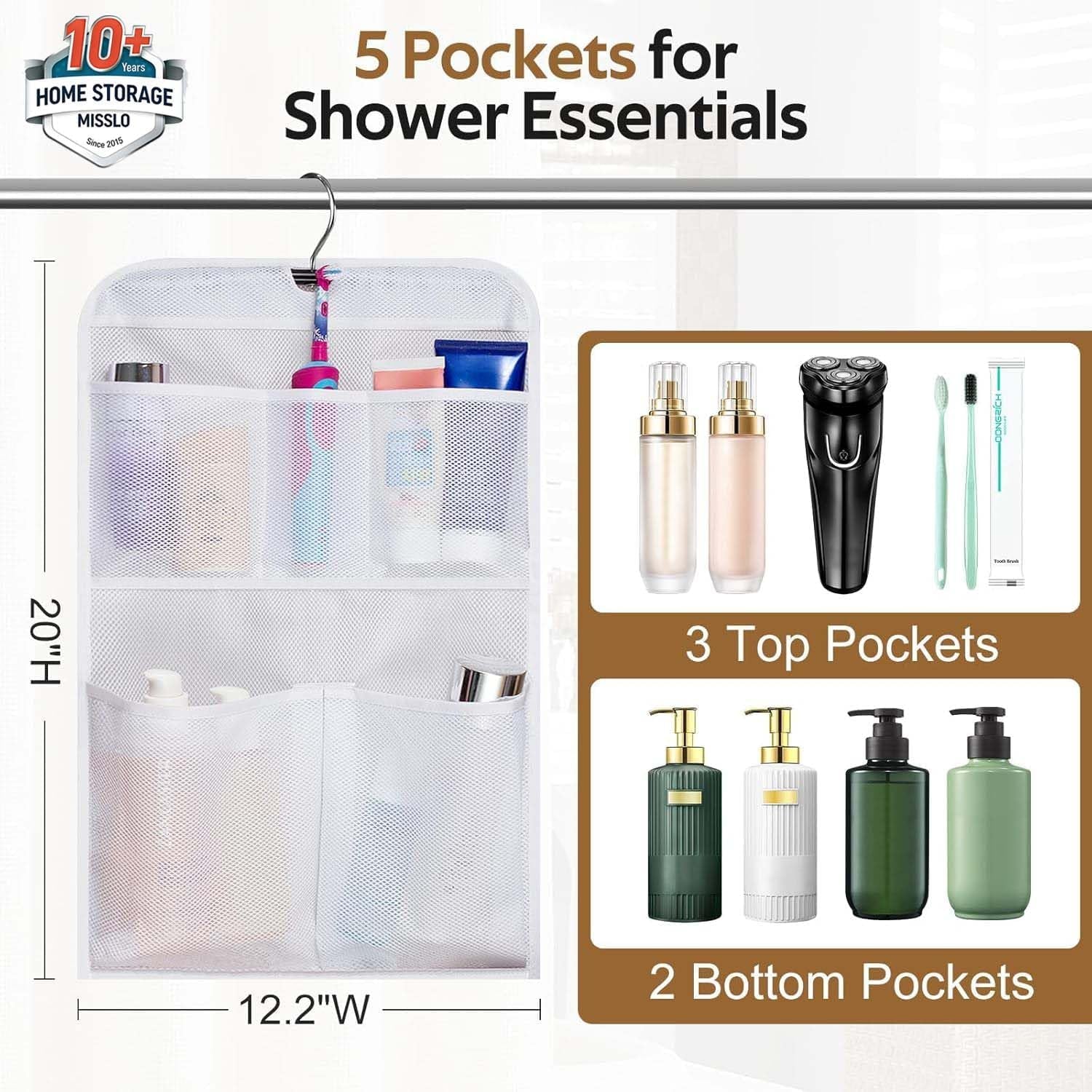 shower-caddy-organizer-5-pockets-roll-up-hanging-bathroom-accessories-storage-for-camper-rv-gym-cruise-cabin-college-dorm-shower-small