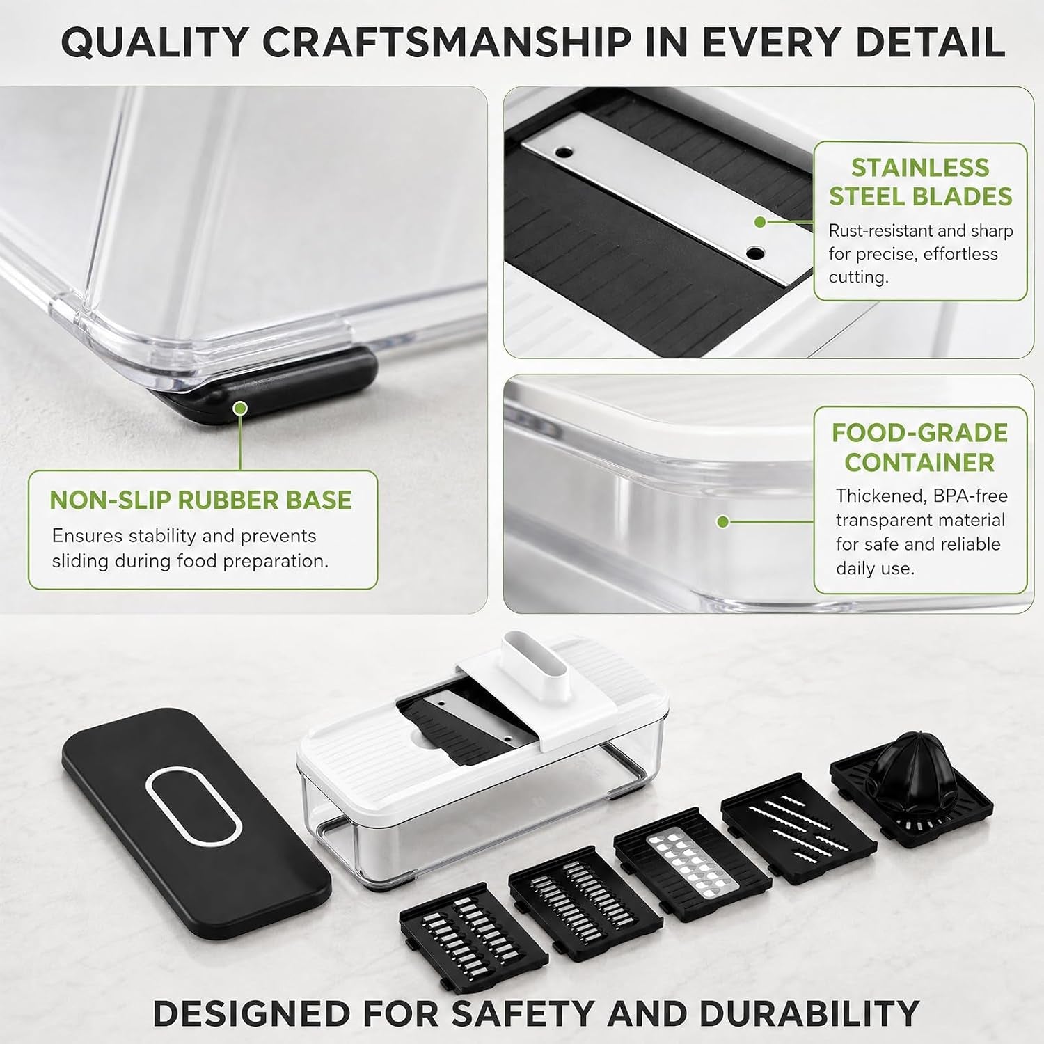 7-in-1-mandoline-vegetable-slicer-multi-purpose-food-chopper-grater-with-5-interchangeable-blades-adjustable-julienne-cutter-with-container-safety-guard-kitchen-gadget-for-meal-prep