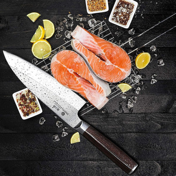 7" Deba Knife, Japanese Single Bevel, Ultra Sharp Fish Fillet2