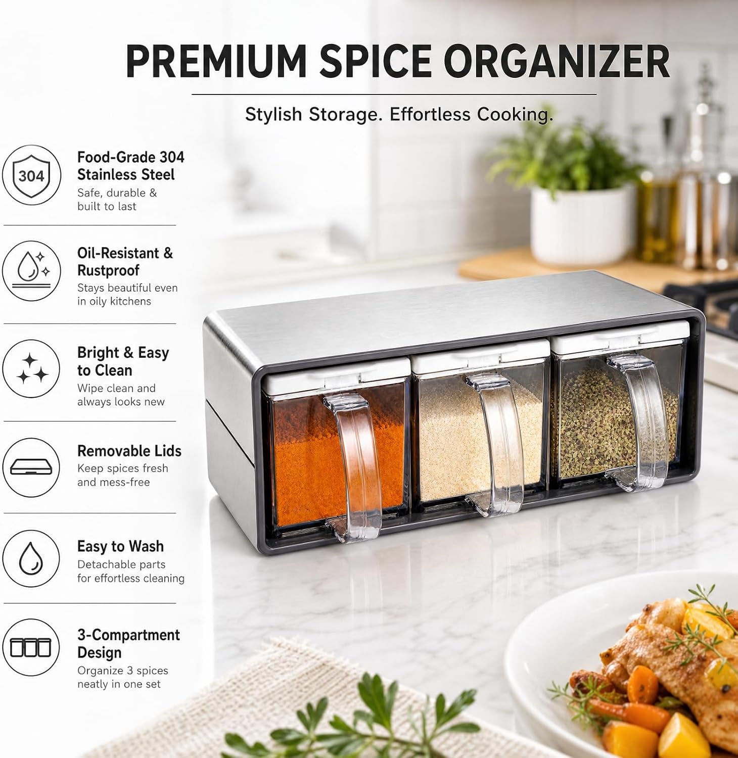 3-grids-seasoning-organizer-box-stainless-steel-salt-container-with-lid-and-spoon-seasoning-containers-with-stainless-steel-rack-for-home-kitchen-cafe-storing-salt-sugar-pepper-spice