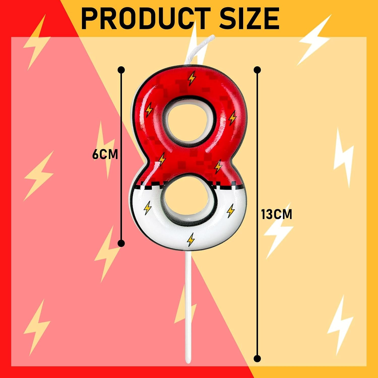 cartoon-white-and-red-lightning-cake-candle-digital-anime-cartoon-birthday-candle-cake-decoration-animation-birthday-decoration-party-supplies8