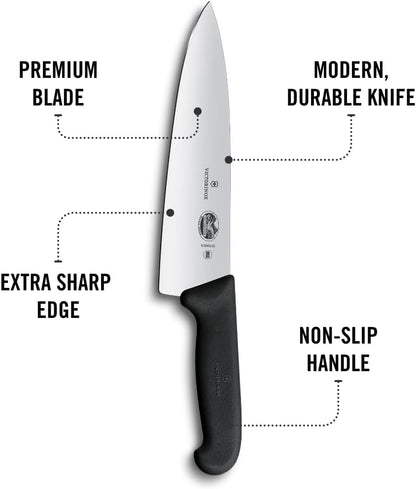 Victorinox Fibrox Pro 8 Inch Chef’S Knife, Dishwasher Safe, Black6