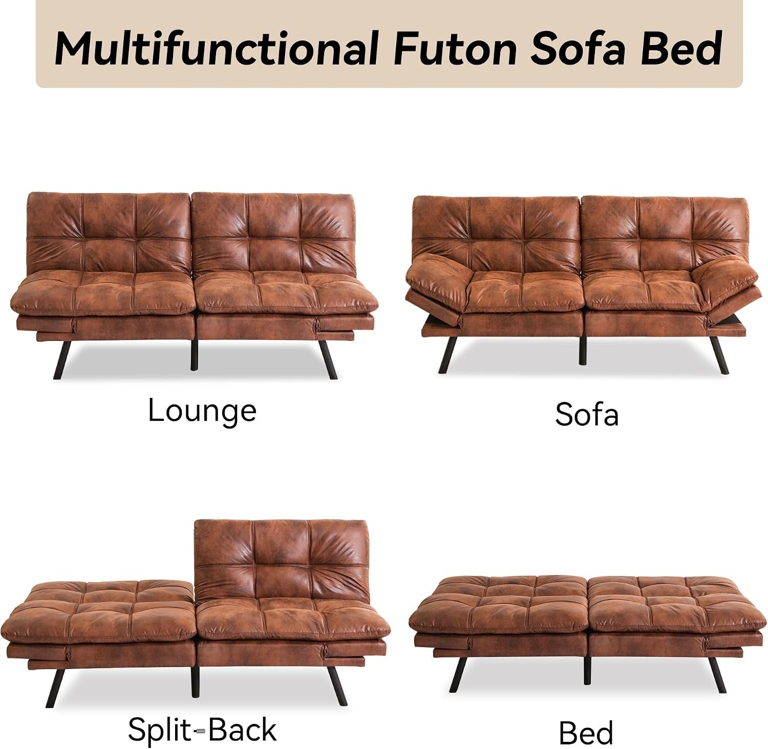 71-convertible-futon-sofa-bed-brown-faux-leather-futon-couch