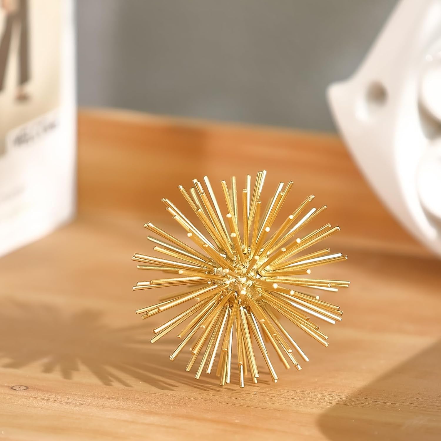 gold-sphere-decor-metal-gold-starburst-tabletop-sculpture-decor-modern-metal-starburst-centerpiece-spike-ball-decoration-for-home-decor