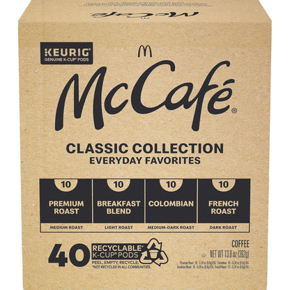 Classic Collection, Single-Serve Coffee K-Cup Pods, Classic Collection Variety Pack, 40 Count14