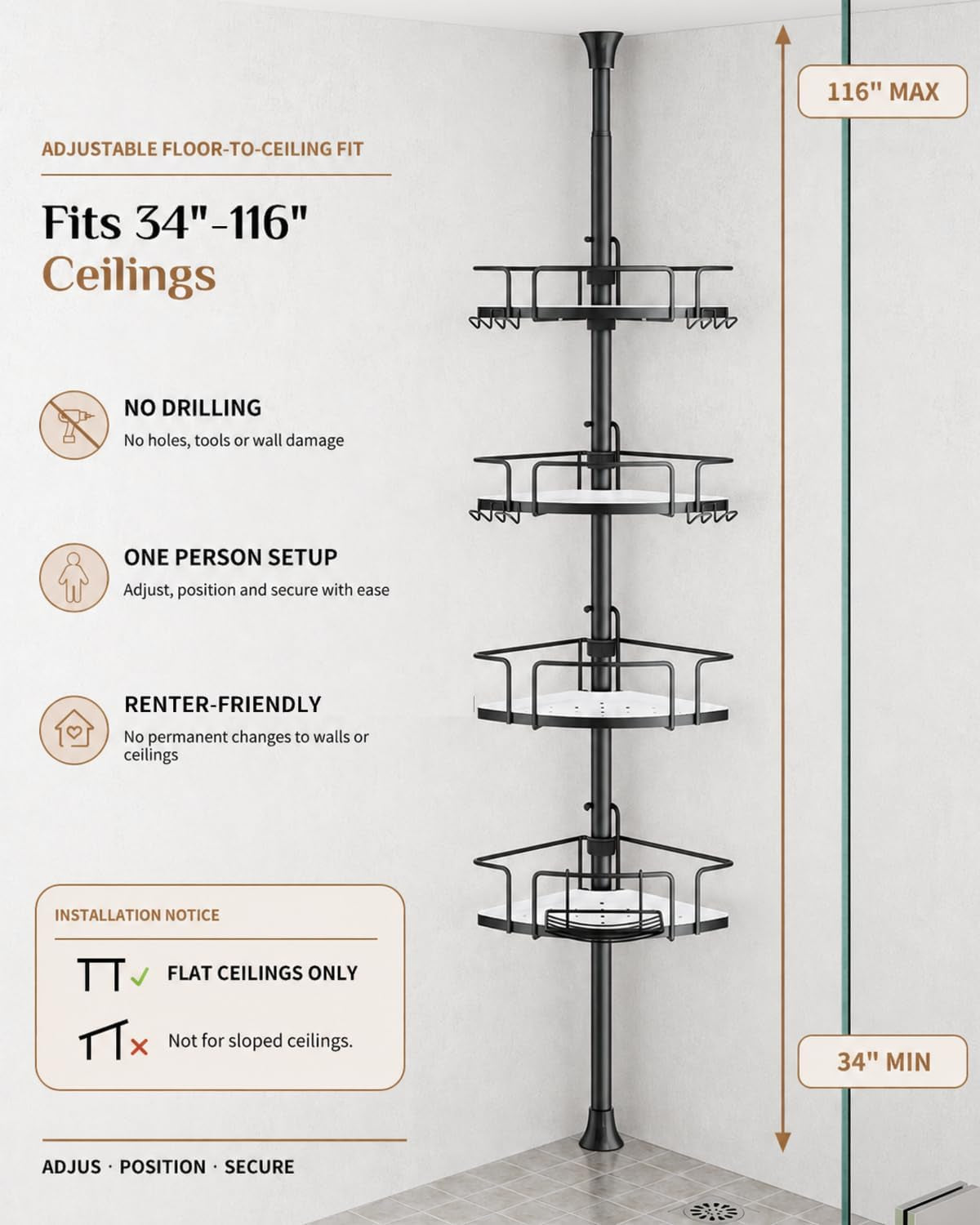 two-tone-corner-shower-caddy-tension-pole-for-bath-shampoo-storage