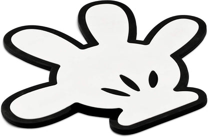 Disney Mickey Mouse 6-Quart Slow Cooker with Trivet by  - Food & Dip Warmer for Parties - Electric Slow Cooker with Glass Lid & Disney Icon Handle - Includes Mickey Glove Silicone Trivet5