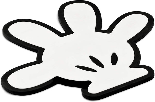 Disney Mickey Mouse 6-Quart Slow Cooker with Trivet by  - Food & Dip Warmer for Parties - Electric Slow Cooker with Glass Lid & Disney Icon Handle - Includes Mickey Glove Silicone Trivet5