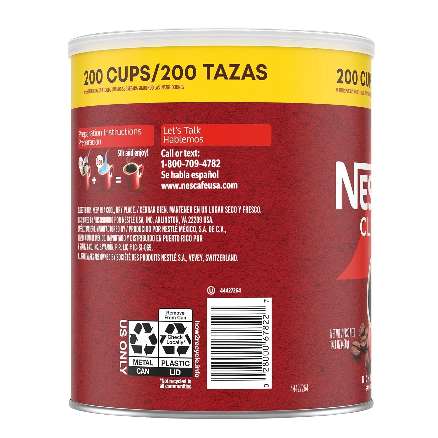 nescafe-clasico-dark-roast-instant-coffee-14-1-oz-canister-smooth-dark-roast-instant-coffee-single-14-1-oz-canister