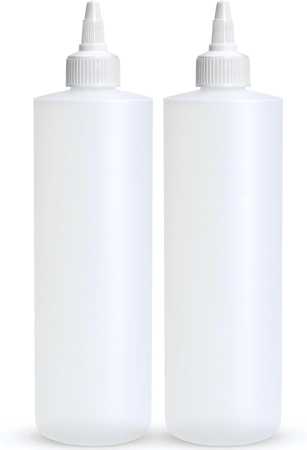 condiment-squeeze-bottles-16-oz-empty-squirt-bottle-with-twist-top-cap-leak-proof-great-for-ketchup-mustard-syrup-sauces-dressing-oil-arts-and-crafts-bpa-free-plastic-2-pack