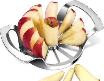 Heavy Duty Apple Cutter Corer, Large 12-Blade Stainless Steel Fruit Slicer1
