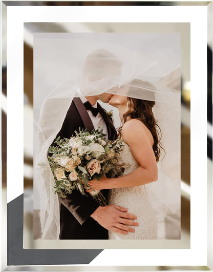 8X10 Picture Frame Glass for Tabletop Display Vertical or Horizontal, Photo Frames, 1 Pack1