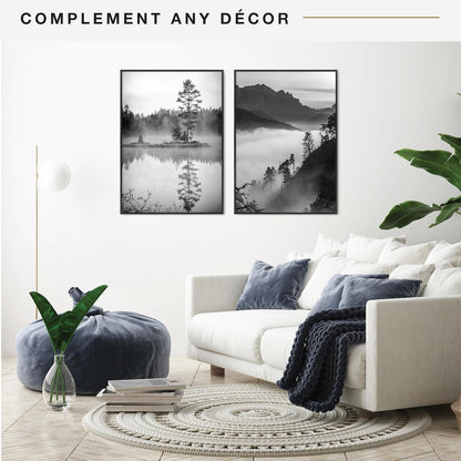 Original Poster Frame, 20X28, Black, Gallery Wall, 2-Pack2