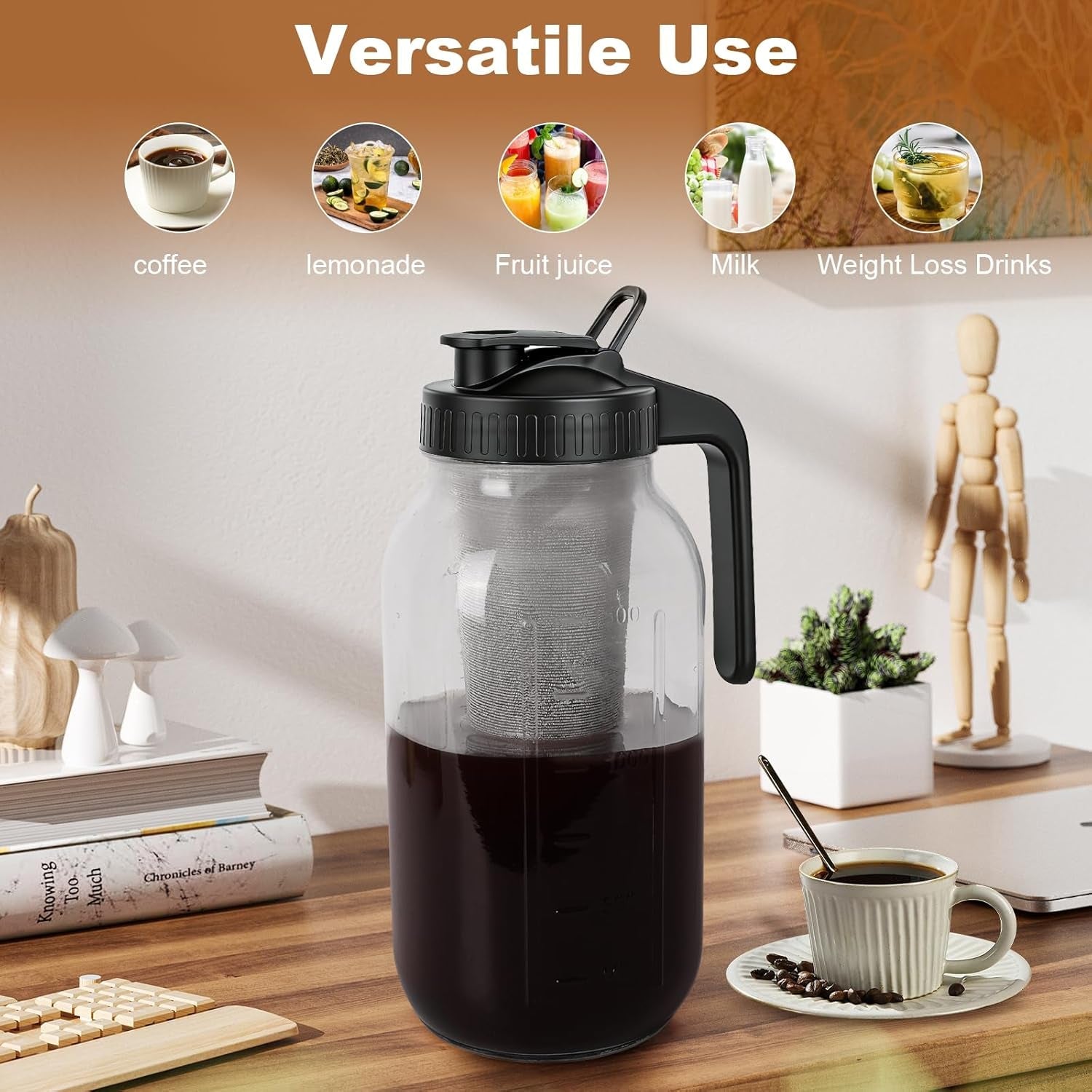 cold-brew-coffee-maker-64-oz-mason-jar-pitcher-with-stainless-steel-filter-pour-spout-handle-lid-airtight-leak-proof-for-iced-coffee-tea-lemonade