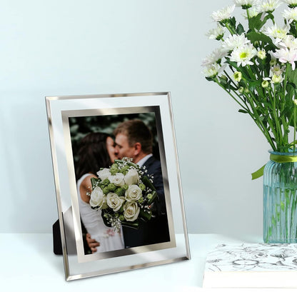 8X10 Picture Frame Glass for Tabletop Display Vertical or Horizontal, Photo Frames, 1 Pack3