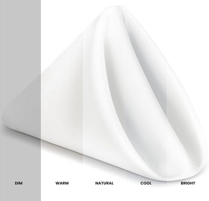 Bulk 288-Pack Hotel Cloth Napkins, 20" X 20", Wrinkle Resistant, White2