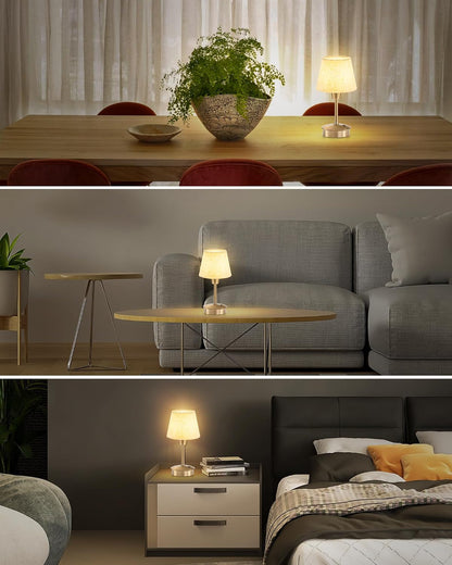 2 Pack Small Rechargeable Cordless Table Lamp for Restaurant Bar5
