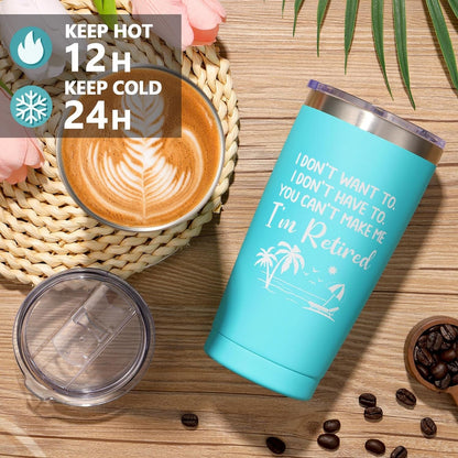 Retirement Gifts for Women 2026, Best Cool Retirement Gifts for Coworker Teacher Nurses Boss Friends Mom Grandma Retirees, Coworker Farewell Leaving Going Away Gift with 20Oz Tumbler Canvas Tote Bag | Cool Retirement Gifts Basket for Retiree Nurse Boss Friend Mom Grandma, Coworker Farewell Leaving Going Away Gift W/ Tote Bag5