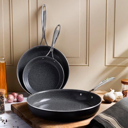 HENCKELS Capri Ceramic 3-Pc Aluminum Ceramic Nonstick Fry Pan Set5