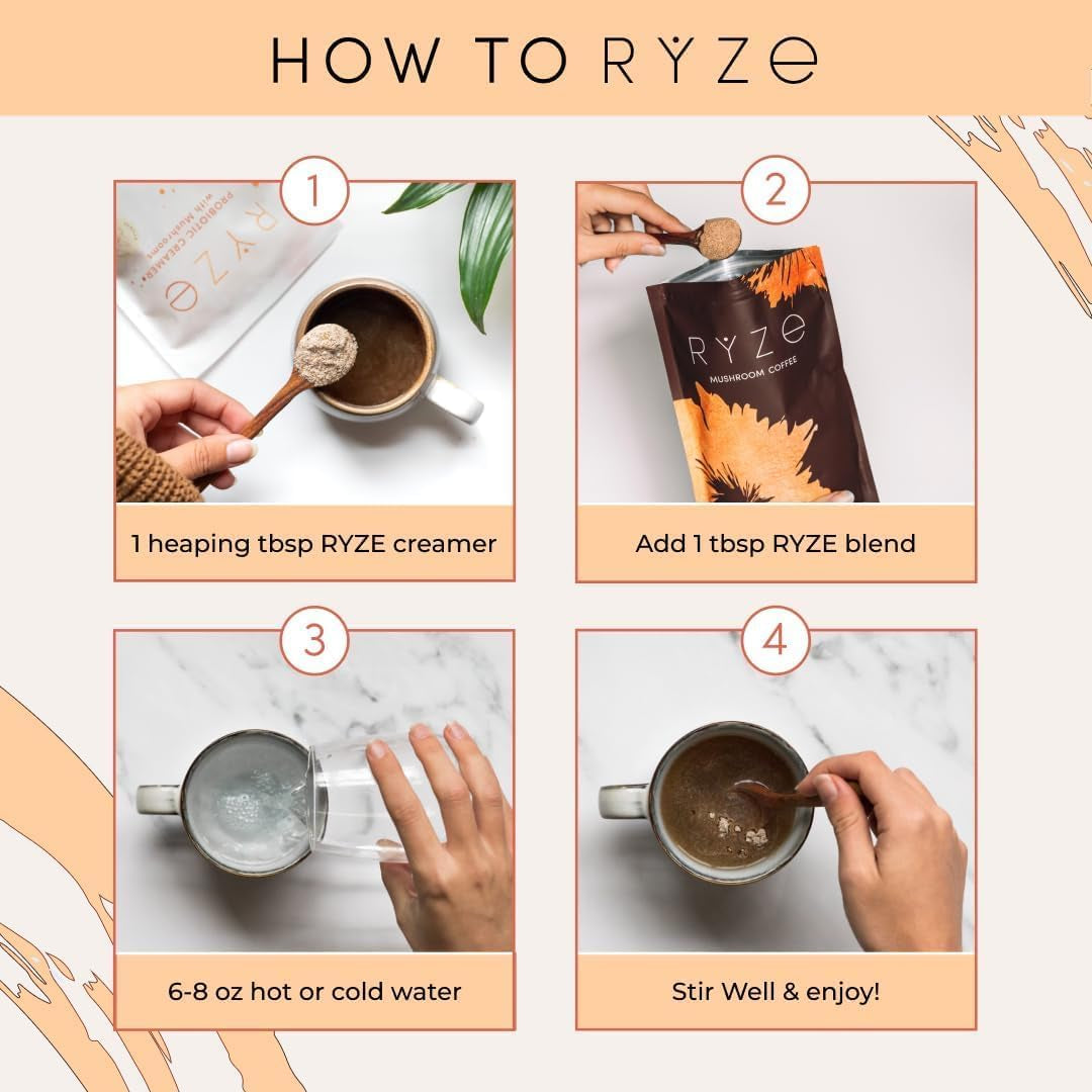 ryze-n-shine-bundle-mushroom-coffee-probiotic-creamer-30-servings-medium-roast-6-organic-adaptogenic-mushrooms-like-lions-mane-turkey-tail-cordyceps-supports-energy-focus-gut-health