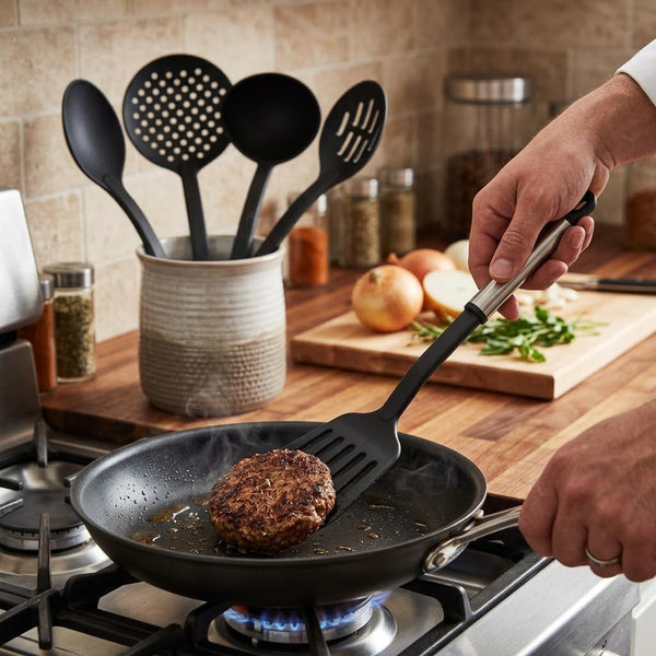 – Stainless Steel Kitchen Tool Set – Black, Set of 58