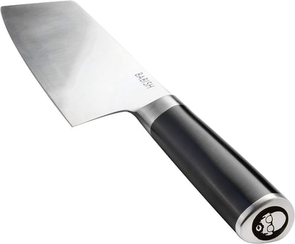 High-Carbon 1.4116 German Steel Cutlery, 7.5" Clef (Cleaver + Chef) Kitchen Knife, Good Housekeeping Standout Knife of 20222