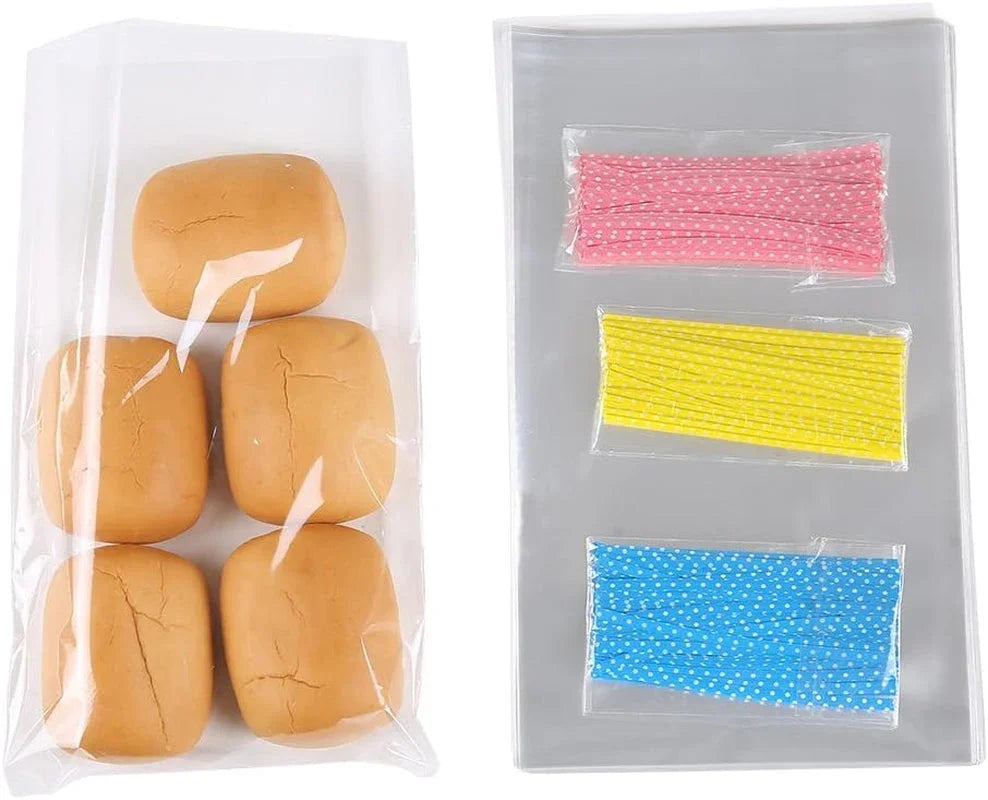 100-pcs-10-in-x-6-in-clear-flat-cello-cellophane-treat-bags-good-for-bakery-cookies-candies-dessertby-brandon1-4mil-give-metallic-twist-ties