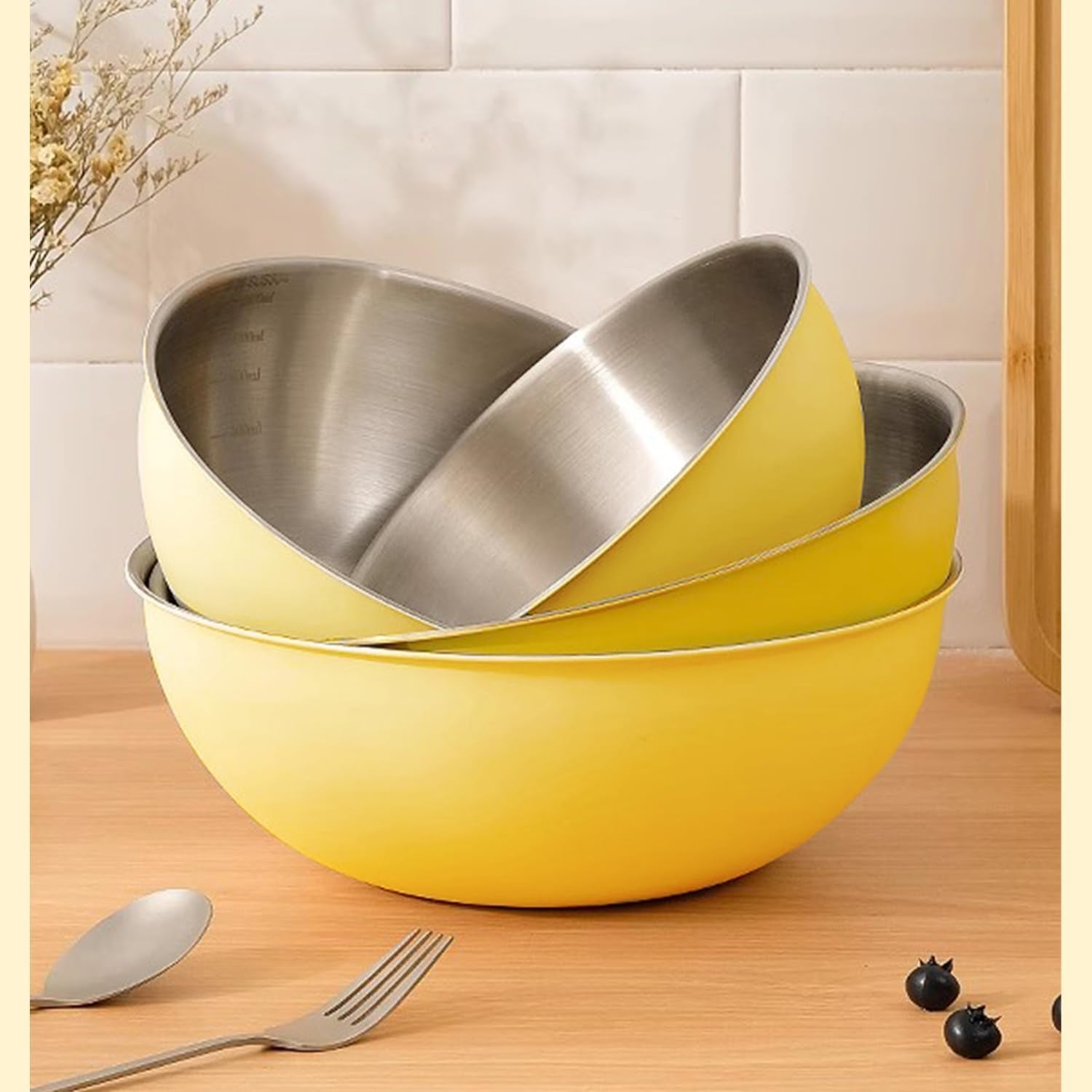 stainless-steel-mixing-bowls-and-colander-set-mixing-bowls-with-scale-salad-bowl-with-colander-fine-mesh-strainer-basket-baking-bowl-set-cooking-scale-bowl-for-kitchen-decoration-yellow