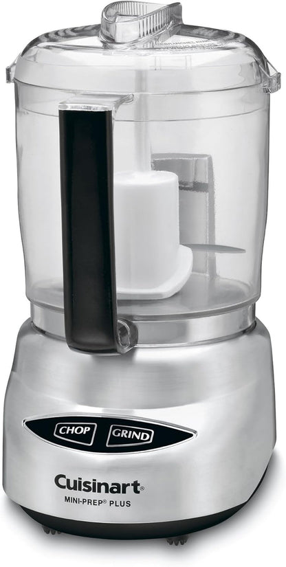 Mini Prep plus 4 Cup Food Processor and Spice-And-Nut Grinder Bundle, Stainless Steel3
