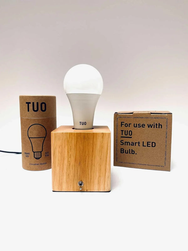 Desk, Table, Bedside Lamp - Modern, Simple, Solid Wood, E26 Edison Base6