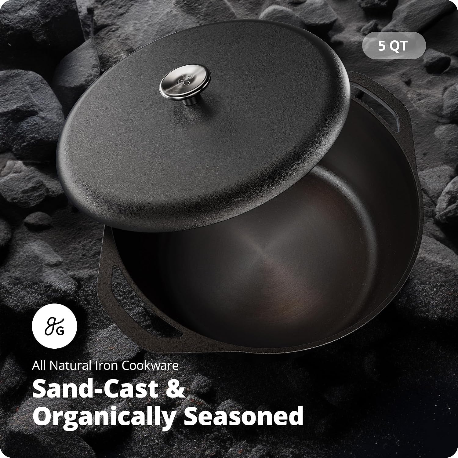 5-quart-cast-iron-dutch-oven-pot-with-lid-milled-smooth-cooking-surface-organically-pre-seasoned-with-flaxseed-oil-heavy-duty-cast-iron-with-dual-handles-for-oven-to-table-cooking