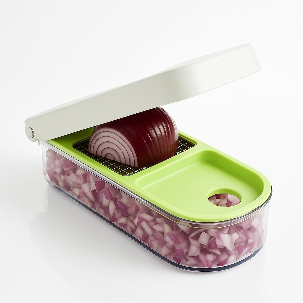 vegetable-chopper-original-as-seen-on-tv-food-dicer-with-2-stainless-steel-blades-large-2-cup-container-cleaning-tool-dishwasher-safe-onion-vegetable-and-fruit-cutter-original-as-seen-on-tv-2-stainless-steel-blades-large-2-cup-container-cleani
