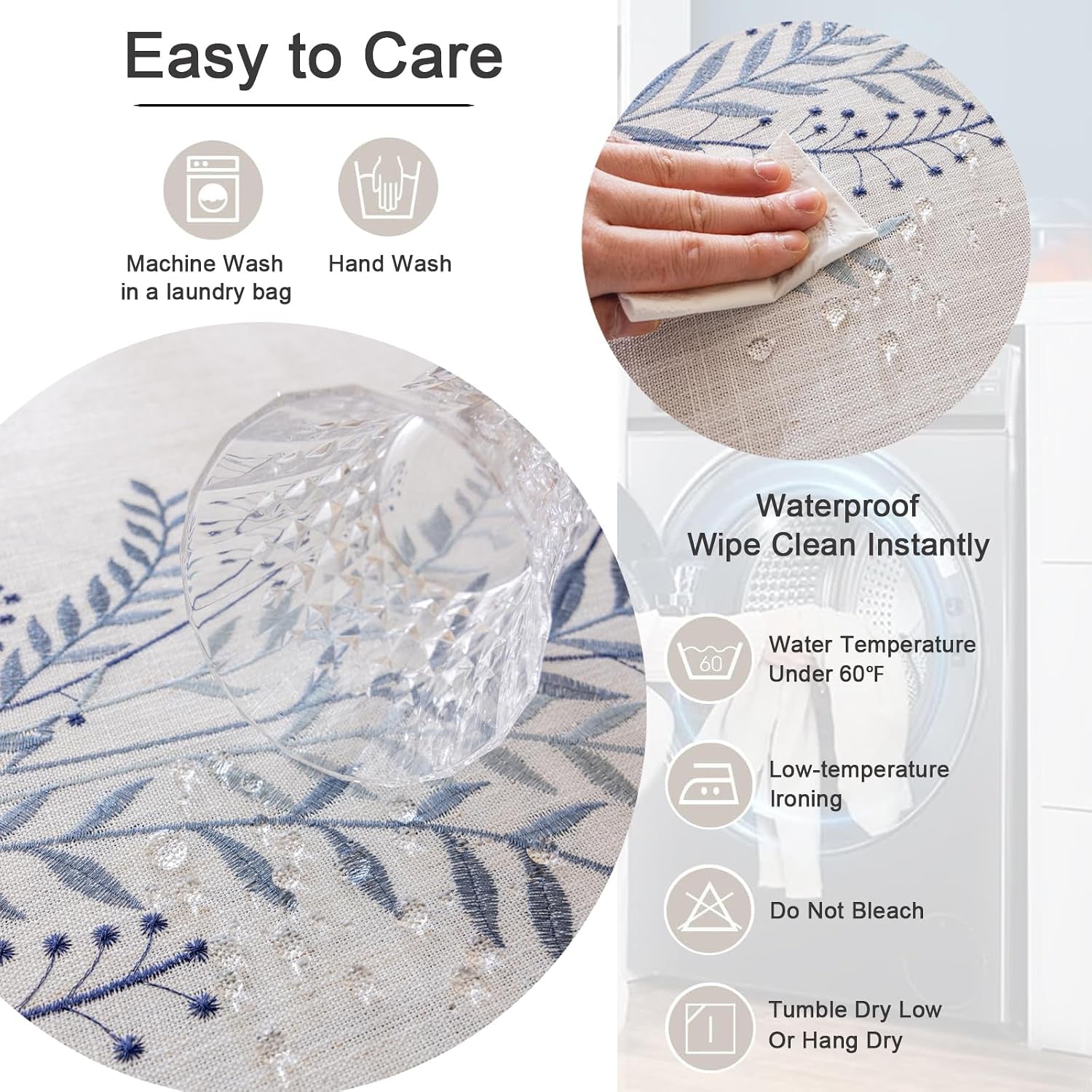rustic-waterproof-linen-tablecloth-heavy-weight-fern-embroidery-table-cloths-for-square-tables-farmhouse-spill-proof-table-covers-with-tassels-blue-55x-55