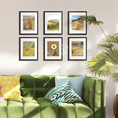 11X14 Picture Frame, Wall Decor Photo Frames, Black 1 Pack2