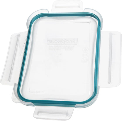 8602-PC Clear Lid W/Juniper Green Gasket (2-Pack) - Made in USA | Bpa-Free Construction | Freezer Safe | Top-Rack Dishwasher Safe | Reusable Design | Snap-Lock | Airtight Configuration5