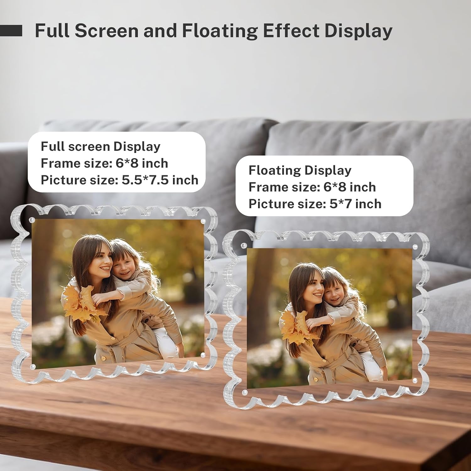 acrylic-picture-frames-5x7-acrylic-frame-3-pack-scalloped-magnetic-5x7-picture-frame-double-sided-clear-5-x-7-photo-frame-frameless-freestanding-5-x-7-picture-frames-gift-for-desktop-display