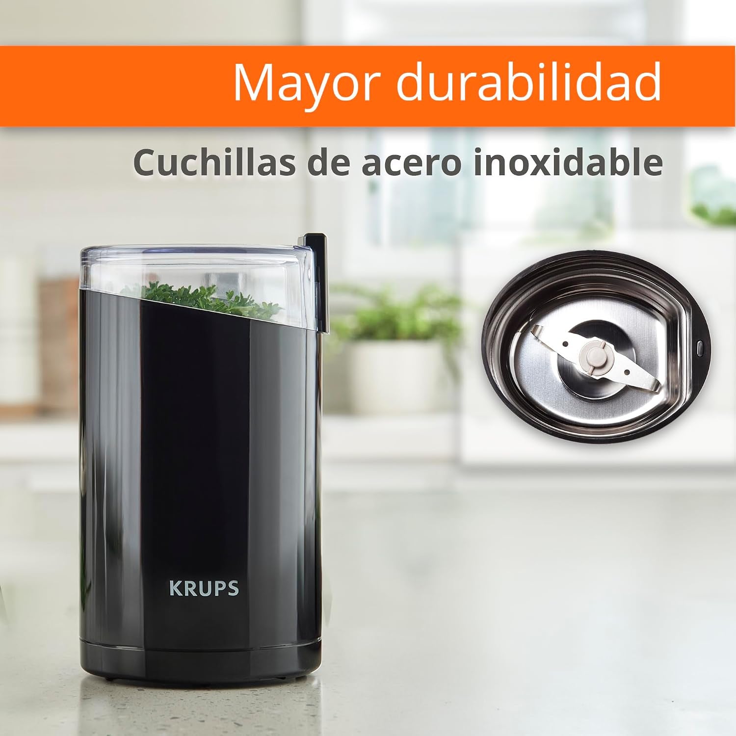 precision-electric-coffee-grinders-3-oz-capacity-200w-motor-stainless-steel-blades-for-uniform-grinding-of-beans-herb-and-nuts-coffee-and-spice-grinder-electric-black